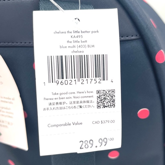 Kate Spade Chelsea Nylon Medium Backpack - Picture 11 of 11